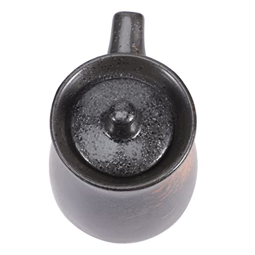 Cabilock Ceramic Soy Sauce Vinegar Dispenser Small Kitchen Condiment Bottle for Oil Cooking and Seasonings Style