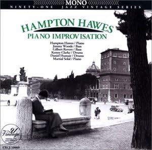 HAMPTON HAWES - Piano Improvisation - Disque CD