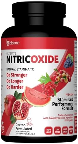 Potent Nitric Oxide Capsules by Bionox