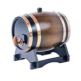 Barril de vino de madera Los barriles de whisky están precalentados, horneados, carbonizados, pulidos y pulidos para hacerlos más vívidos y brillantes, brindándole una experiencia visual perfecta., Botellero de madera para barriles de vino.