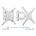 ONKRON Full Motion TV Wall Mount for 32-65 Inch TVs up to 77 lbs, Universal Adjustable TV Mount Swivel and Tilt, VESA 100x100-400x400, Extending Television Wall Mount Corner Bracket White