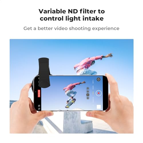K&F Concept 52mm ND2-400 Phone Lens Filter Kit - Image 5