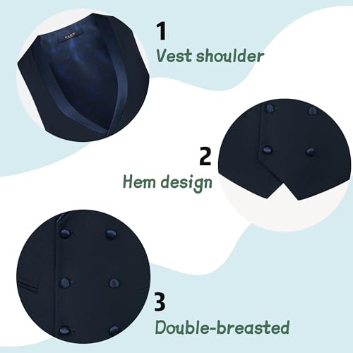 Mens Suit Slim Fit Shawl Lapel Hot Fix Rhinestone Exquisite Tuxedo Blazer Vest Pants Prom Party Banquet Performance4