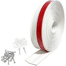 BEEBAON Garage Door Top and Sides Seal, 32 FT Rubber Garage Door Sealing Strip