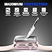 fohuas Compatible Apple Watch Case with Screen Protector Metal, Impact HD Clear Air Bubble Free iPhone Watch Cover Case Hard PC Ultra-Thin Plating Bumper (Rose Gold, Series 6 5 4 SE 40mm)