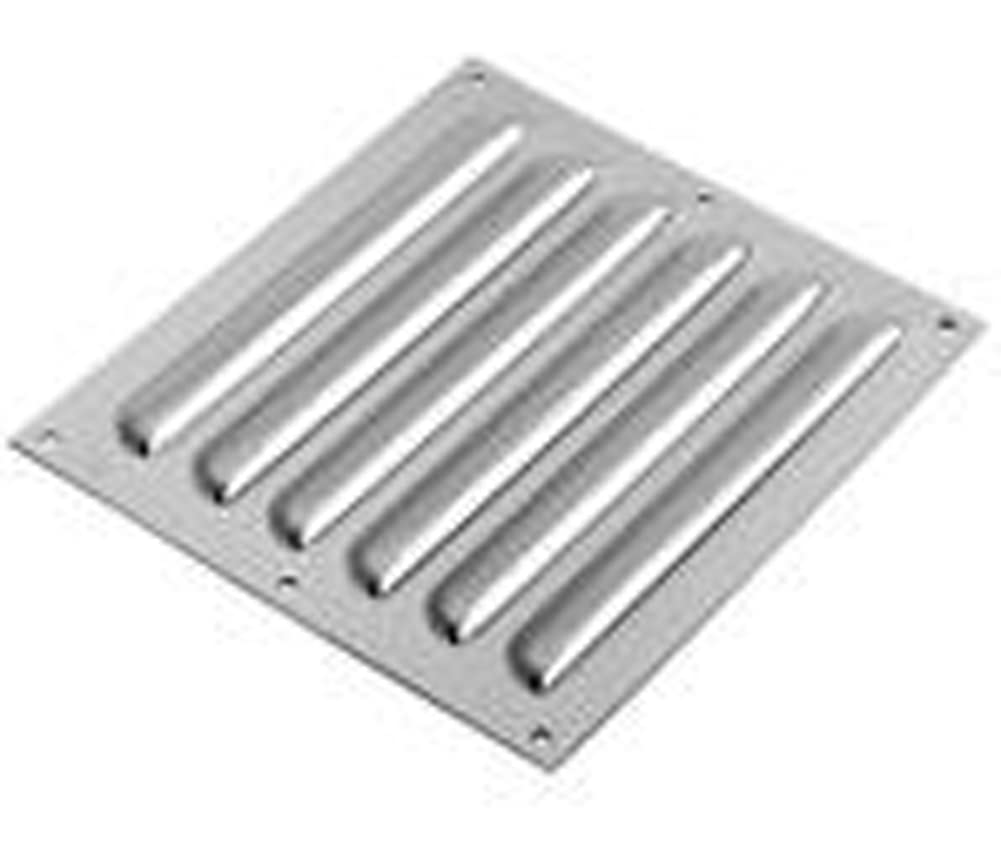 Hoffman AVK66 Steel Louver Kit, 6 Length x 6, 7.88 x 7.50, Gray