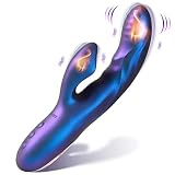 Rabbit Vibrator Sex Toy for Women - ZEMALIA Dildo Clitoral Vibrators with 10 Vibrations + Warming Fu