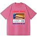 I Got that Dog in Me Hot Dog Washed Vintage Cotton T-Shirt Tee for Men Women Red S