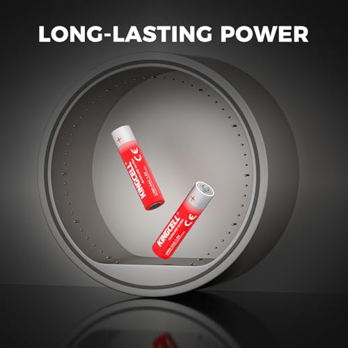Image of KINGCELL AAA Batteries 48 Pack, 1.5V Triple A Batteries with 10 Years Shelf Life, High Performance Alkaline AAA Batteries for TV Remote, Clock, Gaming Controller