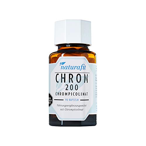 Naturafit Chrom 200 Chrompicolinat Kapseln 90 St.
