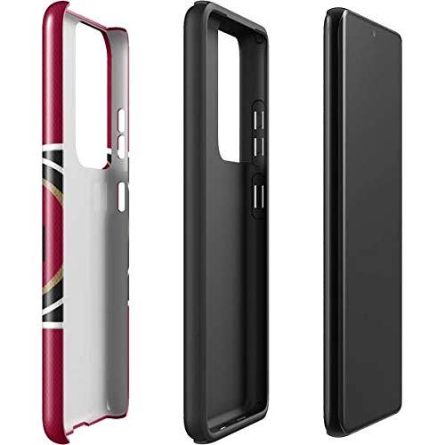 Skinit Pro Phone Case Compatible with Samsung Galaxy S21 Ultra 5G - Officially Licensed NFL San Francisco 49ers Zone Block Design