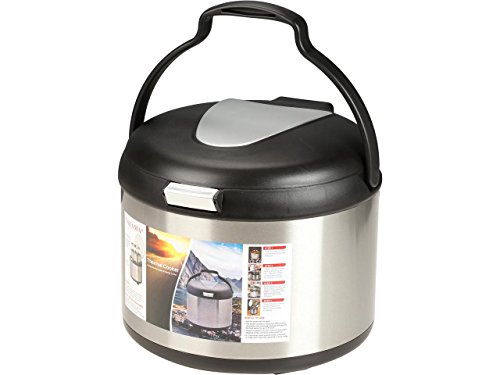 Tayama TXM-50CF Energy-Saving Thermal Cooker, 5 L, Black
