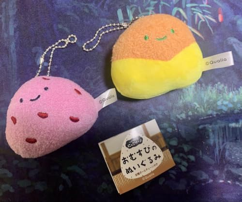 にっこりーノおむすびのぬいぐるみお赤飯 オムライスガチャ A