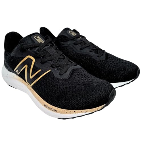 TENIS NEW BALANCE FRESH FOAM ARISHIV4 FEMININO BLACK/GOLDEN, Calçados Femininos, PRETO/DOURADO, 37