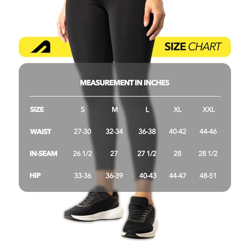 Image of Boldfit Mid-Rise Ankle-Length Gym Leggings for Women - Breathable, Stretchy Polyster Yoga Pants, Sweat-Wicking, Non-See-Through Activewear, Workout Tights Jeggings with Pockets-Black