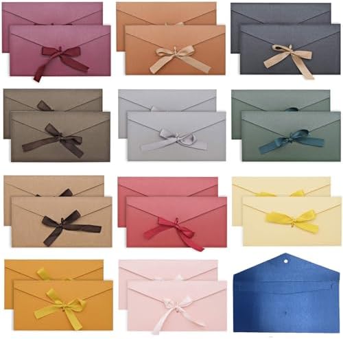 ENVELOPPE,22 x 11 cm--enveloppes transparentes personnalisées, lot de