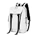 Yunmeryker Rucksack Damen Laptoprucksack, Schulrucksack für 16 Zoll Laptops, Tagesrucksack mit 2 Fächn, gepolstt für Uni & Pendeln, Weiß, geeignet für 16-Zoll-Lap, Weiß