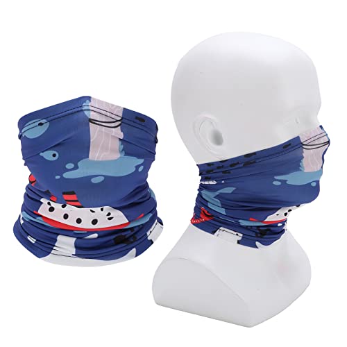 La Mejor Selección de Pasamontañas para Niño Top 10. 42 Bufanda Facial Para Niños, Polaina De Cuello Para Ciclismo Pasamontañas a Prueba De Sol Calentadores De Cuello Mascarilla De Esquí Para Pesca Al Aire Libre Senderismo(Mar)