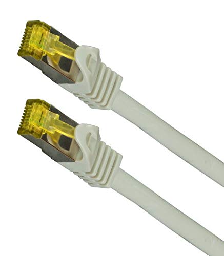 Patch Cable Cat.7 Plug RJ45 6 A S/FTP LSZH Ethernet Cable 5 m Grey - Image 2