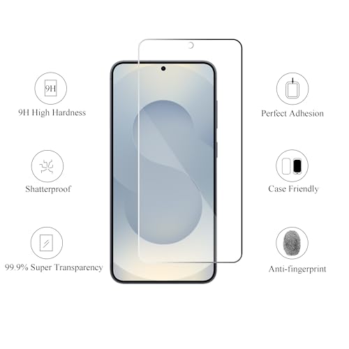 Image of Ailun Glass Screen Protector for Galaxy S25+ / S25 Plus [6.7 Inch] 3Pack+3Pack Camera Lens Tempered Glass Fingerprint Unlock 0.25mm Anti-Scratch Case Friendly Clear-HD[Not for S25 /S25 Ultra /S25 Edge]