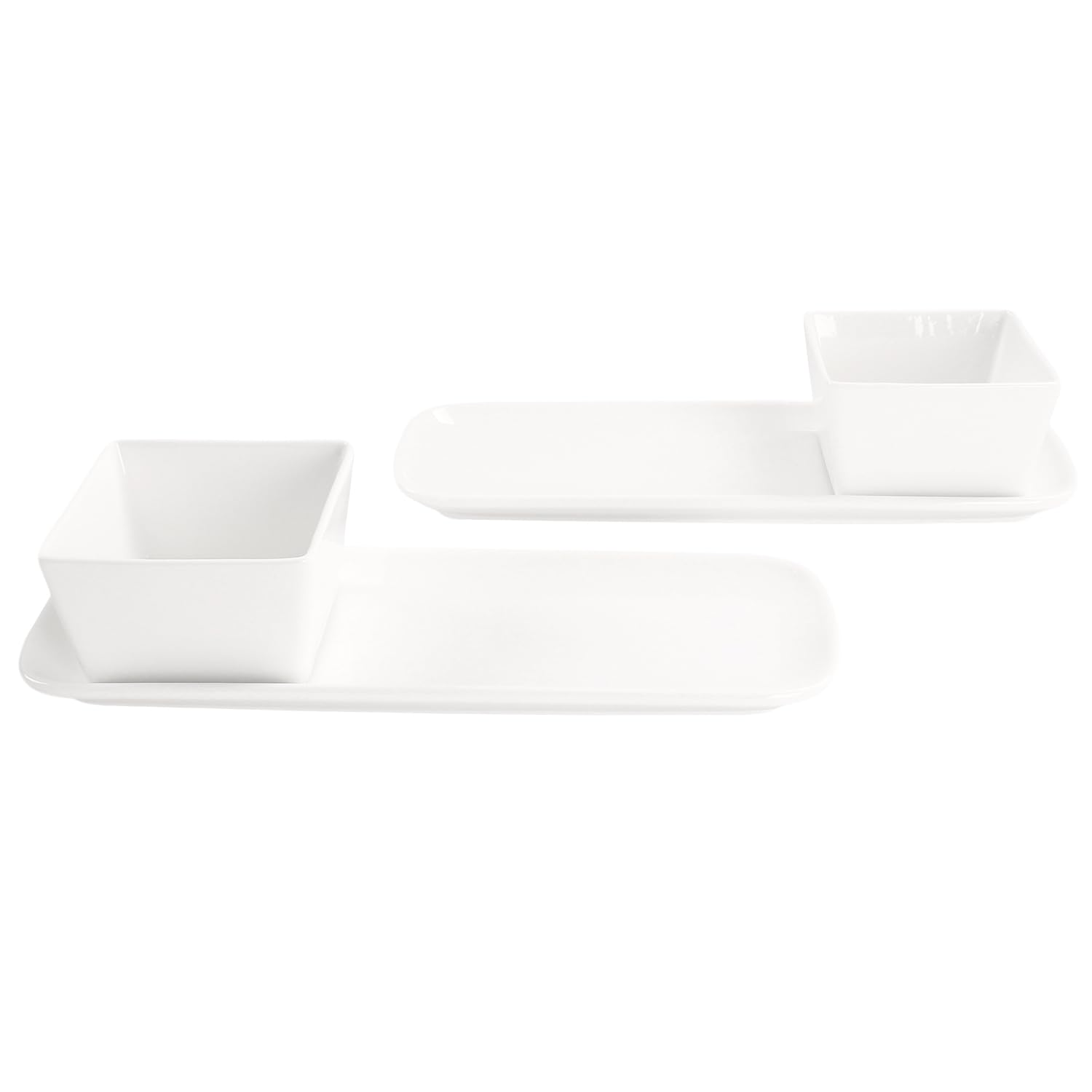 Soup and Sandwich Plate Combo oz Dip/Soup Bowl with Salad Tray - Main Image