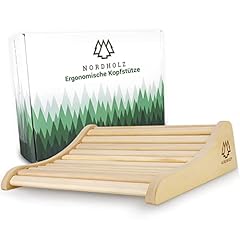 Nordholz® Sauna Kopfstütze Holz...