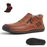 Orthopedic Boot for Men,Handmade Premium Leather...