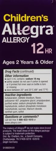 Miniatura 11 de 12Horas de Alivio de la alergia, cereza, 4 onzas, CHATTEM531277, 1, 1