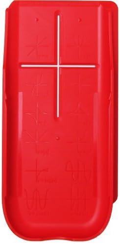 Red Hard Slide Cover for TI 84 Plus, TI 84 Plus C Silver Edition (not for TI 84 Plus CE)