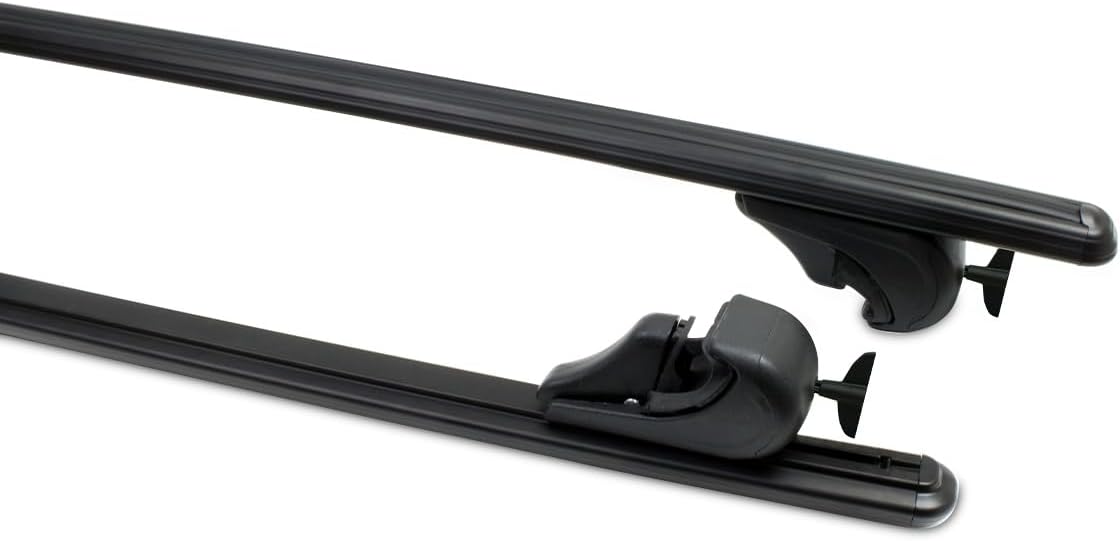 for Suzuki Grand Vitara 1999 2000 2001 2002 2003 2004 2005 Premium Aluminum Cargo Bars Roof Rack Cross Bars | Custom Fit for Your Vehicle | Ideal for SUVs and Cars Black Color (38"-44" inc)