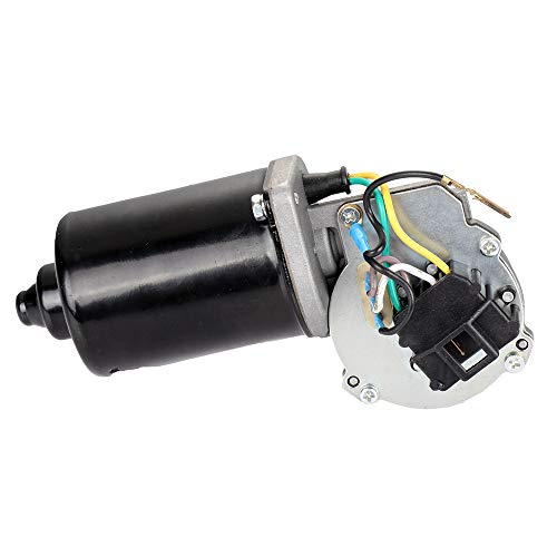 SCITOO Windshield Wiper Motor Fits For 1997-1999 for Dodge Ram 1500, Replacement OE# 85-3024,AA1853024,PPWPM3024,WPM3024,55076549AH 601-303 620-00826, 4 - Pin, Front Side