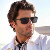 CARFIA Polarisierte Herren Sonnenbrille Metallrahmen UV 400 Fahrerbrille – Ansicht 2