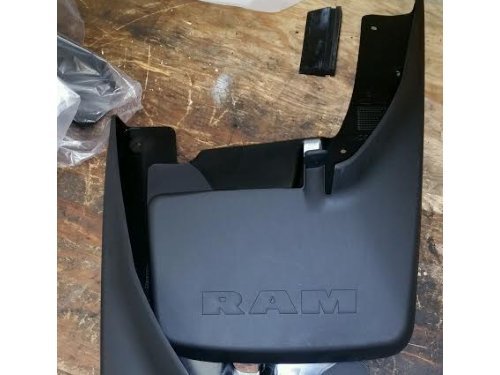 Front & Rear Mud Flaps Splash Guards – Wide Rally Style For GMC Sierra 1500/2500