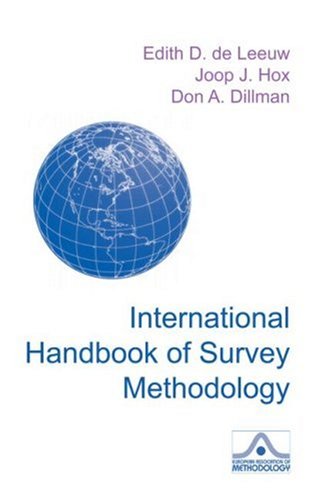International Handbook of Survey Methodology (European Association of Methodology)