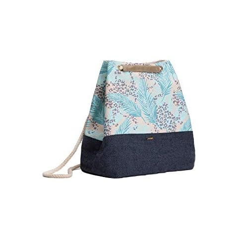 Eco Right Bucket Bag for Women | Convertible Backpack Tote Made From Jute & Organic Cotton Cover