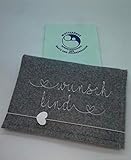  Mutterpasshülle, Wunschkind schlichtes Design