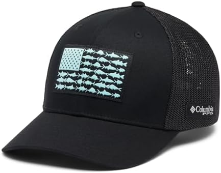 Columbia PFG Fish Flag Mesh Ball Cap-High