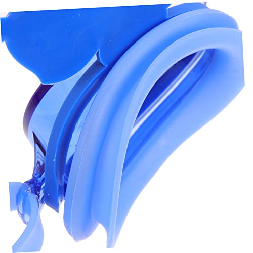Lunettes de natation enfants légères en gel de silice bleu pour filles et garçons