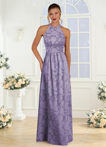 Women's Mother of The Bride Dresses 2025 for Wedding Floral A Line Formal Evening Dress PU1963