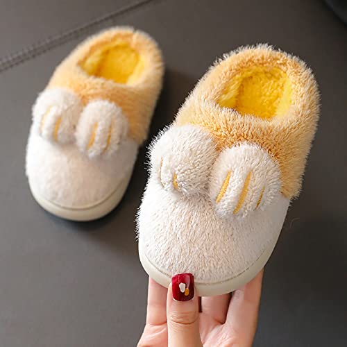 Cute Bunny Bedroom Slippers for Kids Animal 𝗖artoon Cotton Warm Slippers Girls Boys Memory 𝗙oam Warm Toddler House2