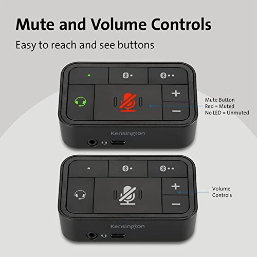 Estación de Audio 3 en 1 Kensington K83300WW USB para Windows y Mac 6