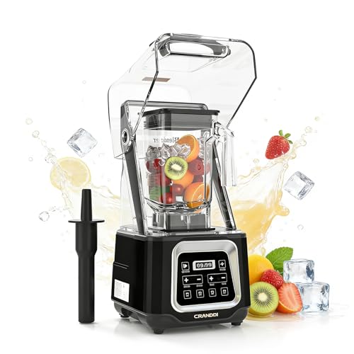 CRANDDI 2200W Commercial Smoothie Blender