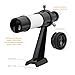 5X Astronomical Telescope Finder Scope Portable Crosshair Telescope Finderscope for Initial Positioning