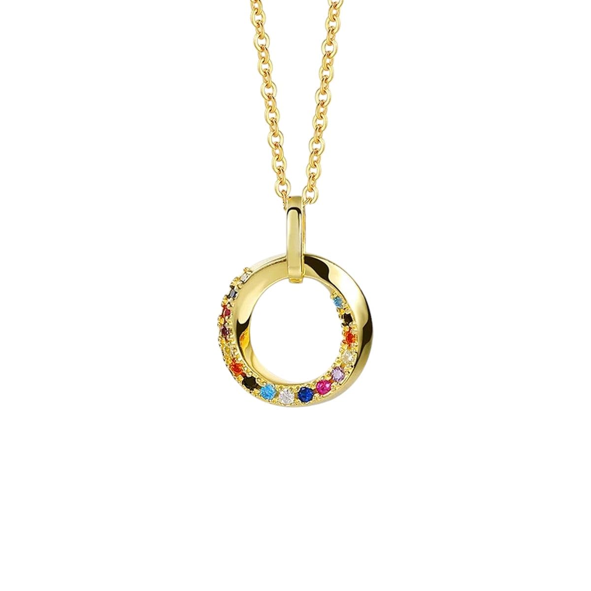 Collier ras du cou argent 925 et zircon géométrique chic pour femme