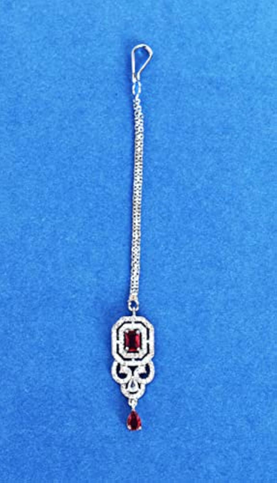 Women's Red Rose Gold Base Every Occasion Jewellery Set