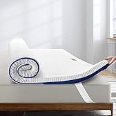 Bedstory Topper Matrimoniale 160x200 cm Alto 10 cm, Materasso Correttore in Memory Foam con Gel, Coprimaterasso con 4 Angoli Elastici, Rimovibile e Lavabile