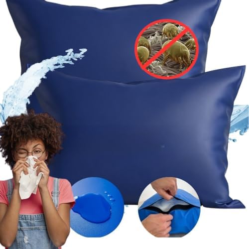 Kit 2 Capas Protetor Travesseiro Premium Impermeável Anti ácaro A...