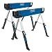 Produktbild Scheppach Arbeitsbock Sägebock MWB600 Sägehilfe Säge Gestell Holzschneidebock | 2 Stück Set | 589kg Traglast | 61,8-82cm Arbeitshöhe | rutschfeste Füße & einstellbare Beine