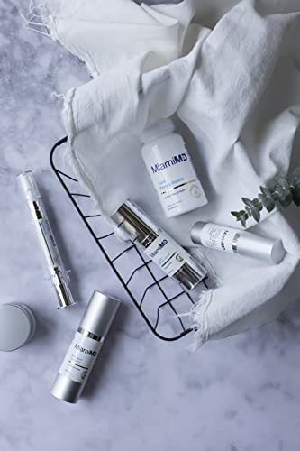 Miamimd Intensive Eye Repair Serum Under Eye Treatment & Anti-Aging Cream For Crow’s Feet, Anti Wrinkle, Eye Bags - All Skin Types - Day & Night - Paraben Free, Cruelty Free, Fragrance Free - 15 Ml #TOP7