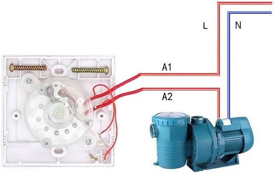 Mechanical Countdown Timer Socket - 60 Minute Programmable Switch, 220V 10A, Electrical Appliance Controller